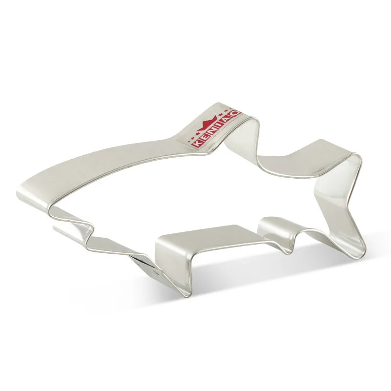 KENIAO Shark Cookie Cutter - 15.5 x 6 CM - Ocean Creatures Biscuit Fondant Bread Sandwich Mold - Stainless Steel
KENIAO Shark Cookie Cutter - 15.5 x 6 CM - Ocean Creatures Biscuit Fondant Bread Sandwich Mold - Stainless Steel