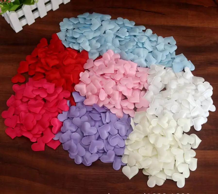 High Quality 3cm 1000pcs Heart Wedding Petals Party Favor Hand Throwing Flowers Wedding Party Birthday Venue Room Decoration
High Quality 3cm 1000pcs Heart Wedding Petals Party Favor Hand Throwing Flowers Wedding Party Birthday Venue Room Decoration