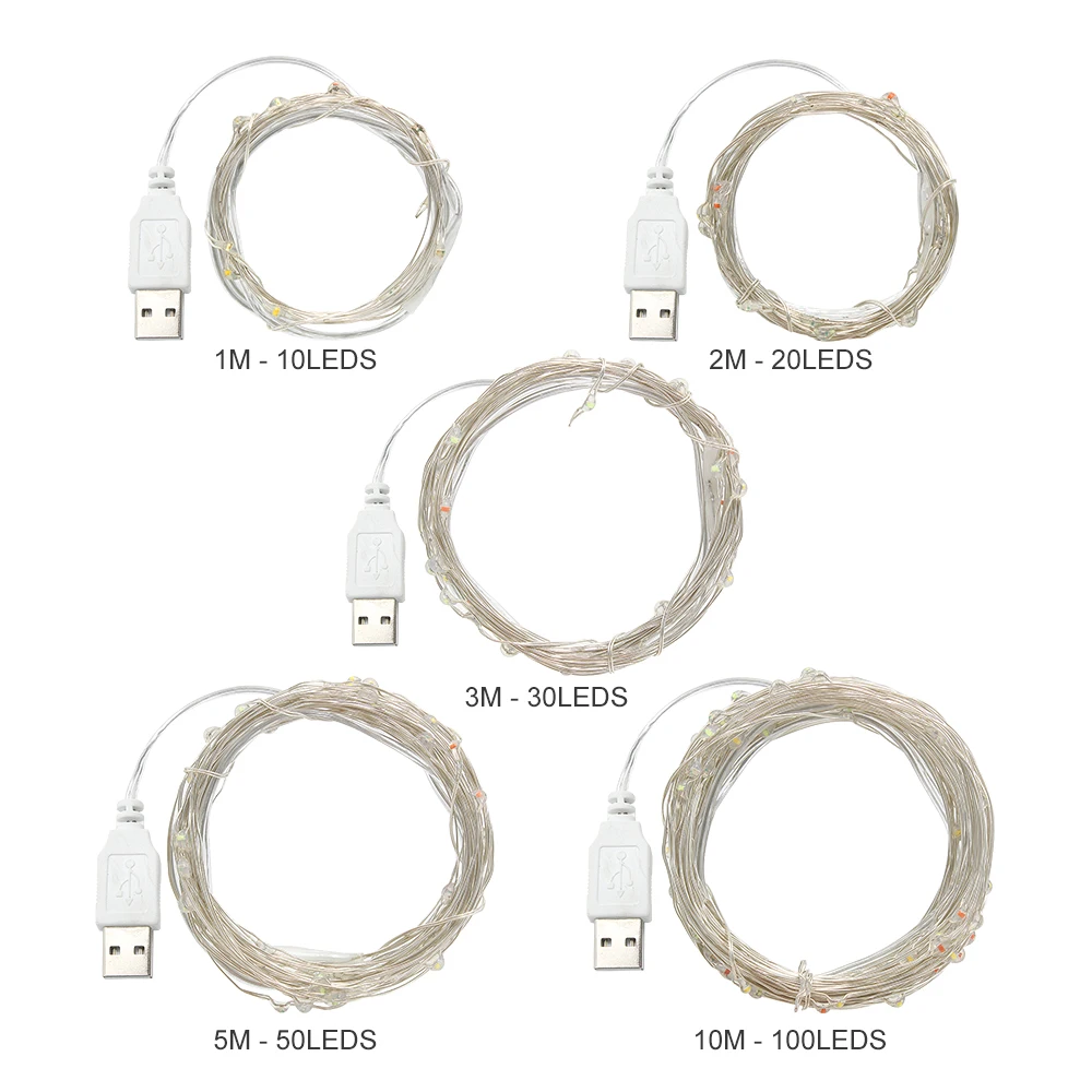 LED String light USB Power 1M 2M 3M 5M 10M led strip for TV Background Holiday Christmas Wedding Party Decoration
LED String light USB Power 1M 2M 3M 5M 10M led strip for TV Background Holiday Christmas Wedding Party Decoration