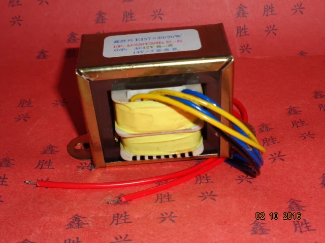 12V 14V-0-14V трансформатор 220V вход 20VA EI57 * 30 беговая дорожка силовой для нового