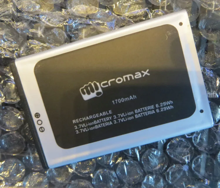 Для Q333 MICROMAX батарея мобильного телефона 1700 MAH Замена литий ионного аккумулятора