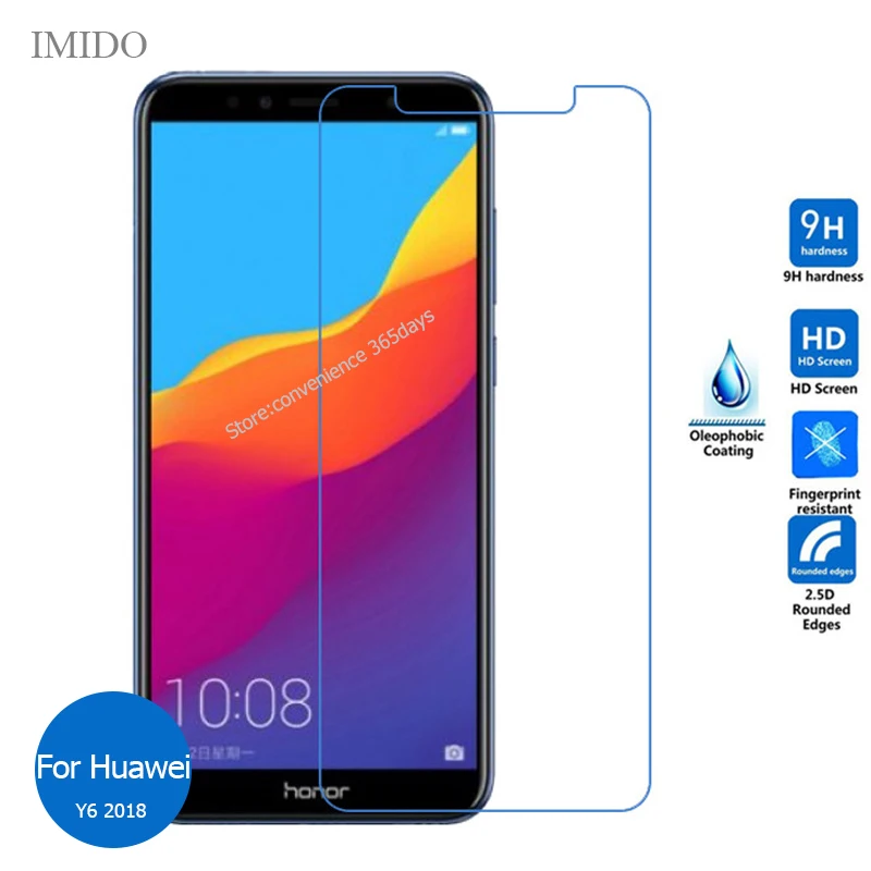 2PCS For Huawei Y6 2018 Tempered Glass Screen Protector 2.5D 9H Safety Protective Film on Y 6 (2018) ATU-L11 ATU-L22 ATU-LX3
2PCS For Huawei Y6 2018 Tempered Glass Screen Protector 2.5D 9H Safety Protective Film on Y 6 (2018) ATU-L11 ATU-L22 ATU-LX3