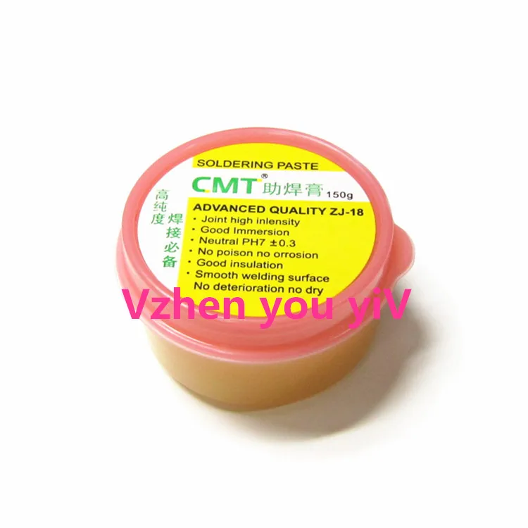 Оригинальная паяльная паста CMT 2 шт./лот, паяльная паста 150 г, паяльная паста, сварочное масло, электронная сварка
Оригинальная паяльная паста CMT 2 шт./лот, паяльная паста 150 г, паяльная паста, сварочное масло, электронная сварка