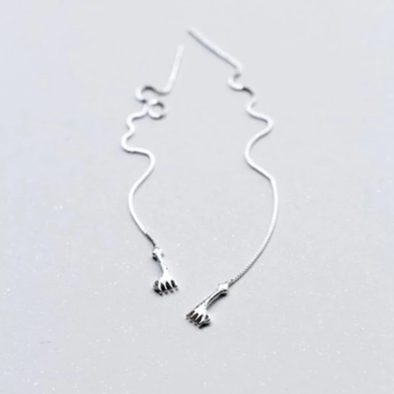 Sole Memory Long Ear Line Giraffe Pendant Literary Cute Silver Color Fashion Female Dangle Earrings SEA456
Sole Memory Long Ear Line Giraffe Pendant Literary Cute Silver Color Fashion Female Dangle Earrings SEA456