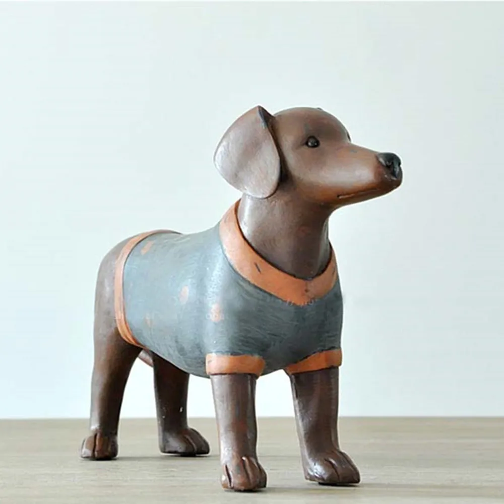 1PCS American country painted retro dog animal resin ornaments crafts home accessories Lu602948
1PCS American country painted retro dog animal resin ornaments crafts home accessories Lu602948