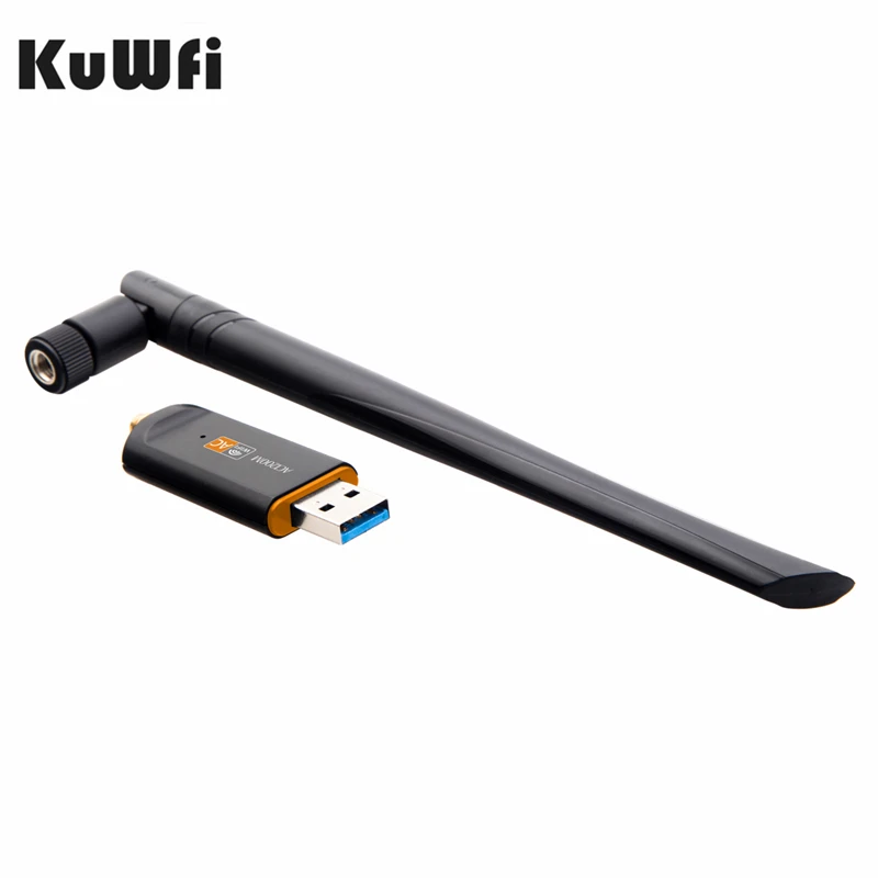 1200Mbps USB Wireless Wifi Adapter 2.4GHz 5.8GHz RTL8812BU Wireless-AC Network Card PC Receiver For MAC/Liunx OS/Windows7/8 - купить по