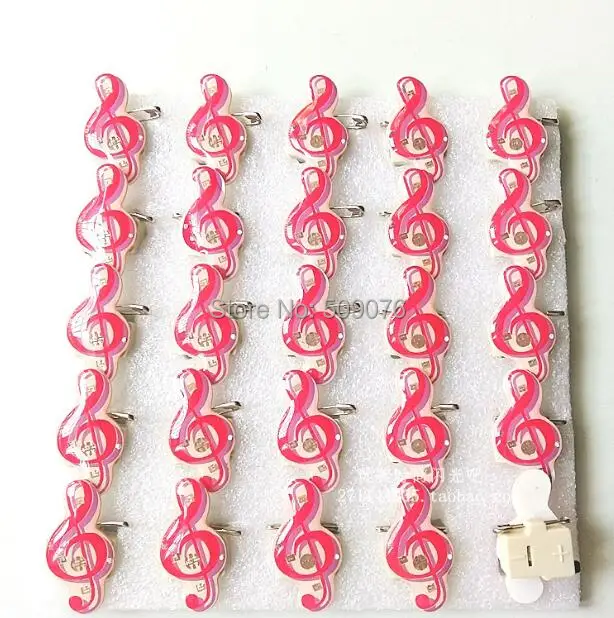 Free shipping 500pcs/lot Cartoon music note LED Flashing Light Up Badge/Brooch Pins for Christmas Gifts party favors
Free shipping 500pcs/lot Cartoon music note LED Flashing Light Up Badge/Brooch Pins for Christmas Gifts party favors