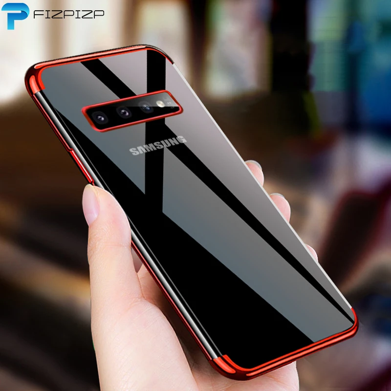 Чехол для Samsung Galaxy S10 S10e мягкий силиконовый чехол из ТПУ с покрытием 5G S8 S9 Plus S7 edge Note