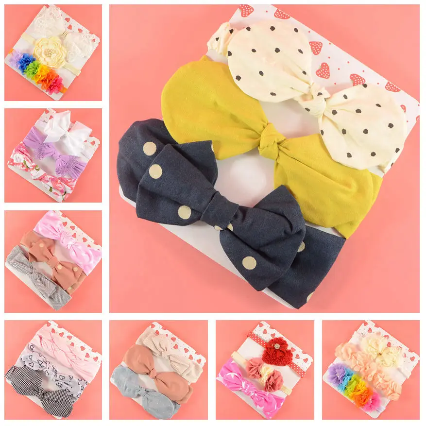 Baby girls headband flowers Bowknot Headwraps Children cute Turban Set hair Accessories headwear Photo prop 3pcs/set HB297D
Baby girls headband flowers Bowknot Headwraps Children cute Turban Set hair Accessories headwear Photo prop 3pcs/set HB297D
