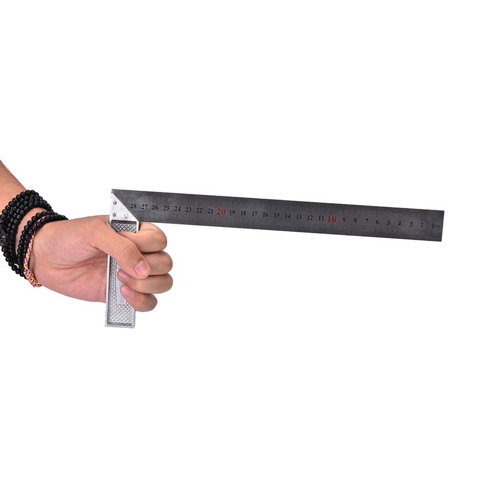 300mm Multifunctional Stainless Steel Right Measuring Angle Square Ruler Angle Square Tools
300mm Multifunctional Stainless Steel Right Measuring Angle Square Ruler Angle Square Tools