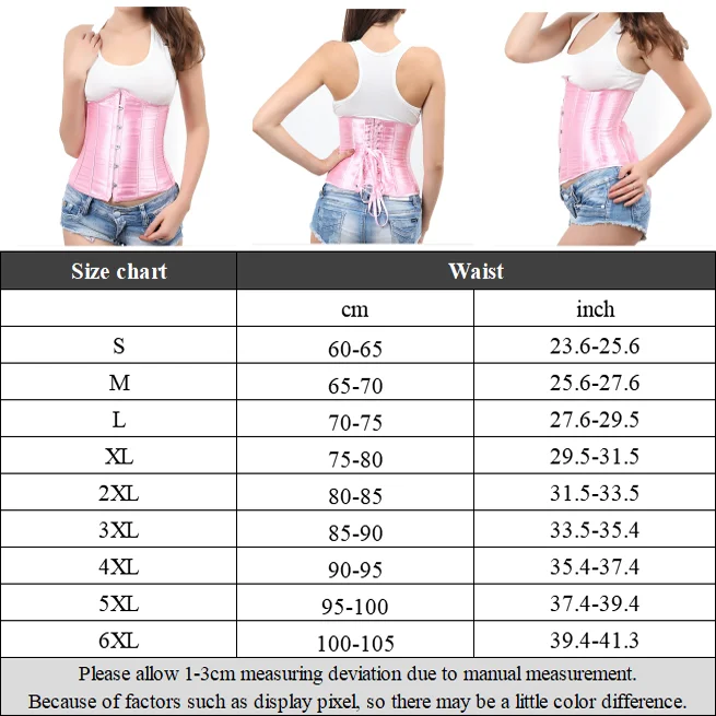 Black Shapewear Waist Cincher with steel boned Slim Control Body Shaper Cincher Underbust Corset Sexy Women Plus Size 6XL
Black Shapewear Waist Cincher with steel boned Slim Control Body Shaper Cincher Underbust Corset Sexy Women Plus Size 6XL