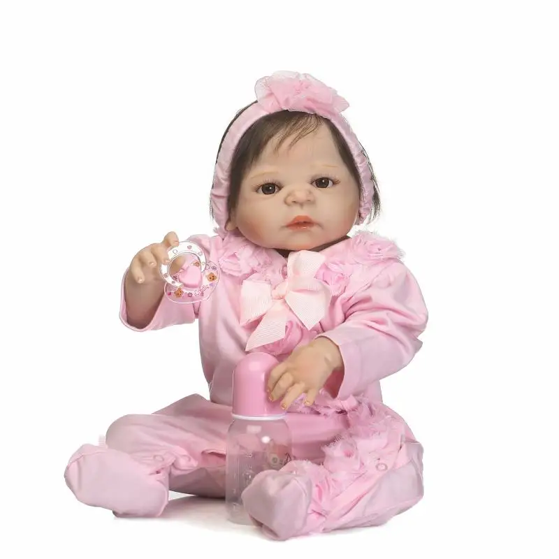 bebe reborn menina de silicone menina 55 cm Doll Girl Toys Realistic Newborn Princess Babies Doll Lovely Birthday Gift Present
bebe reborn menina de silicone menina 55 cm Doll Girl Toys Realistic Newborn Princess Babies Doll Lovely Birthday Gift Present