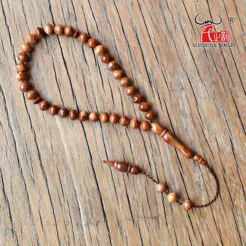 MSL-008 Islam High Quality Muslim Rosary Beads 33 Prayer Beads Natural Palm Fruit Kuka Tasbih Charm Bracelet 7mm 33beads
MSL-008 Islam High Quality Muslim Rosary Beads 33 Prayer Beads Natural Palm Fruit Kuka Tasbih Charm Bracelet 7mm 33beads