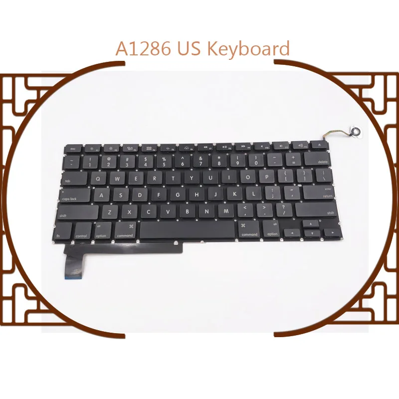 ABAY оригинальная новая A1286 US клавиатура для Macbook Pro 15 "US клавиатура 2009-2012 года
ABAY оригинальная новая A1286 US клавиатура для Macbook Pro 15 "US клавиатура 2009-2012 года