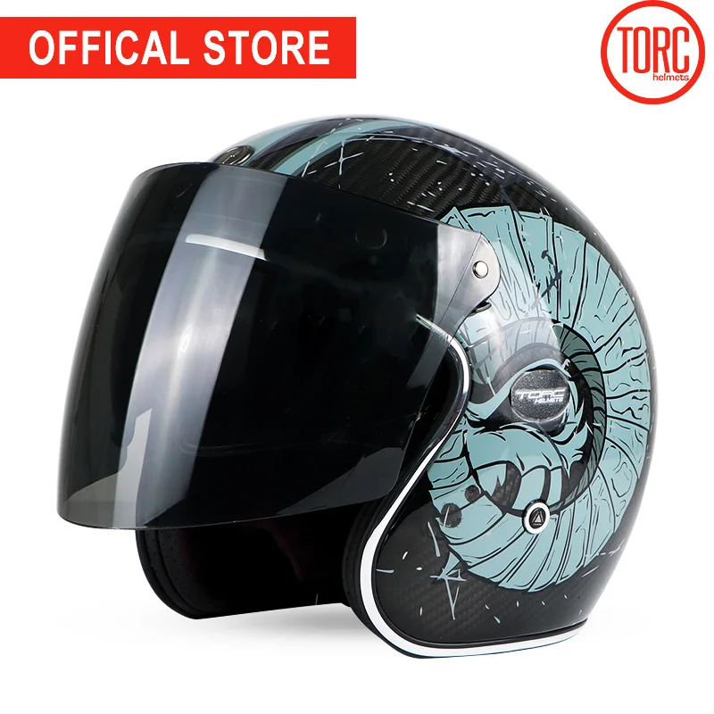 TORC carbon fiber motorcycle helmet FLIP UP VISOR motorbike motocross jet retro capacete inner visor moto ECE
TORC carbon fiber motorcycle helmet FLIP UP VISOR motorbike motocross jet retro capacete inner visor moto ECE