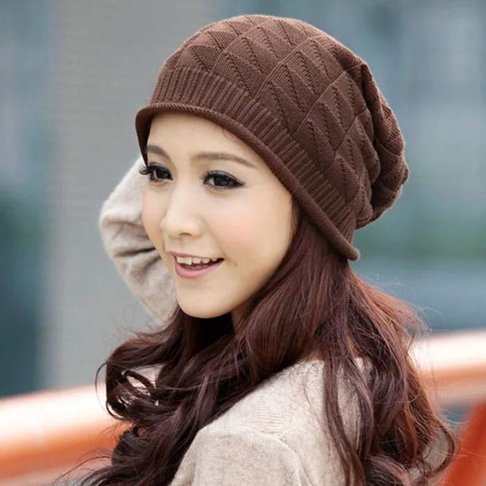 Unisex Beanie Autumn Winter Wool Soft Skullies 1PC Fashion Women Lady Girls Triangle Diamond Warm Knitted Wool Hats CapY423
Unisex Beanie Autumn Winter Wool Soft Skullies 1PC Fashion Women Lady Girls Triangle Diamond Warm Knitted Wool Hats CapY423