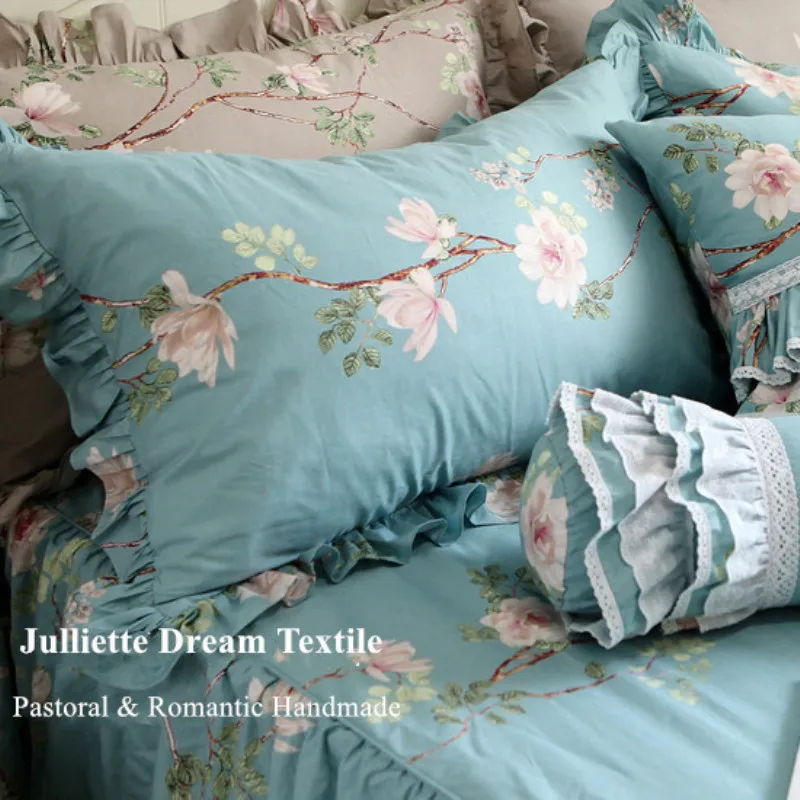 2pcs pastoral print pillowcase elegant ruffle pillow sham cotton rustic garden decorative pillowcase bedding accessories pillow
2pcs pastoral print pillowcase elegant ruffle pillow sham cotton rustic garden decorative pillowcase bedding accessories pillow
