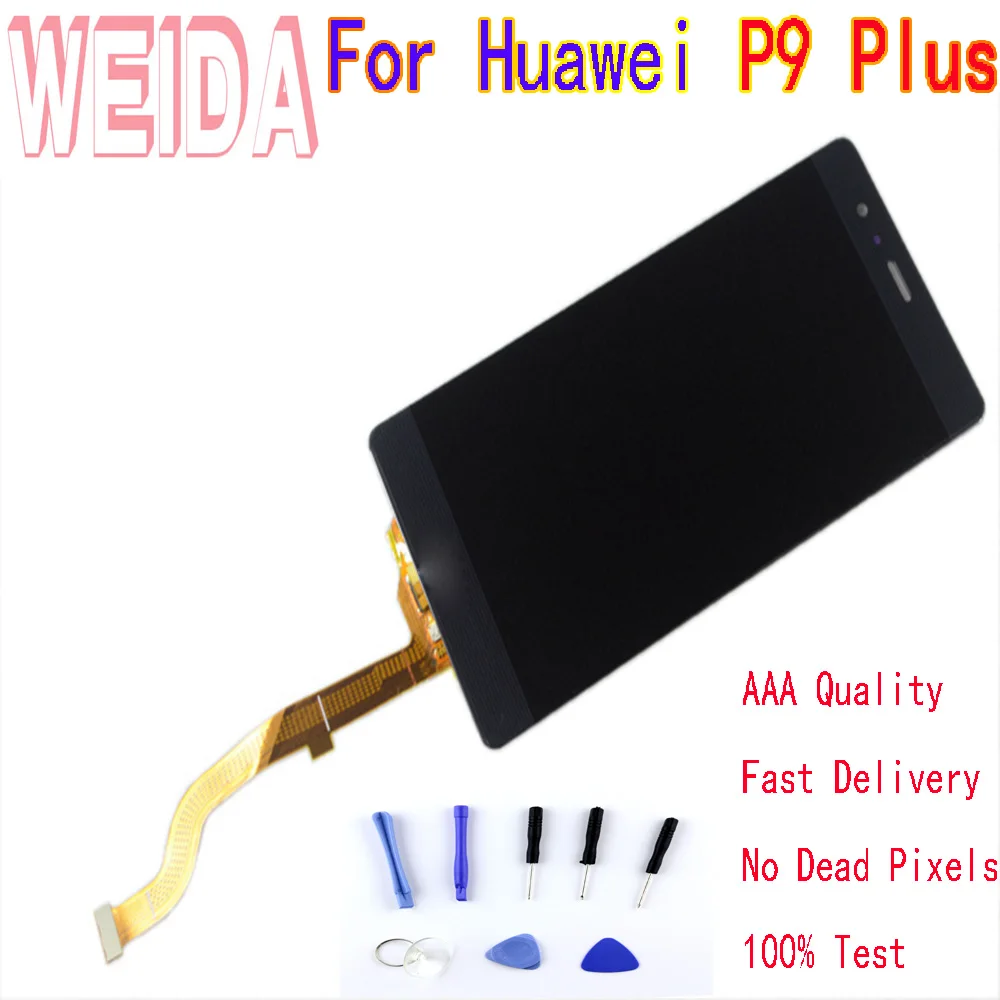 ЖК-дисплей для Huawei P9 Plus AAA +++, сенсорный экран с дигитайзером в сборе, Замена для Huawei P9 Plus EVA L09 L19 VIE L09 AL10
ЖК-дисплей для Huawei P9 Plus AAA +++, сенсорный экран с дигитайзером в сборе, Замена для Huawei P9 Plus EVA L09 L19 VIE L09 AL10