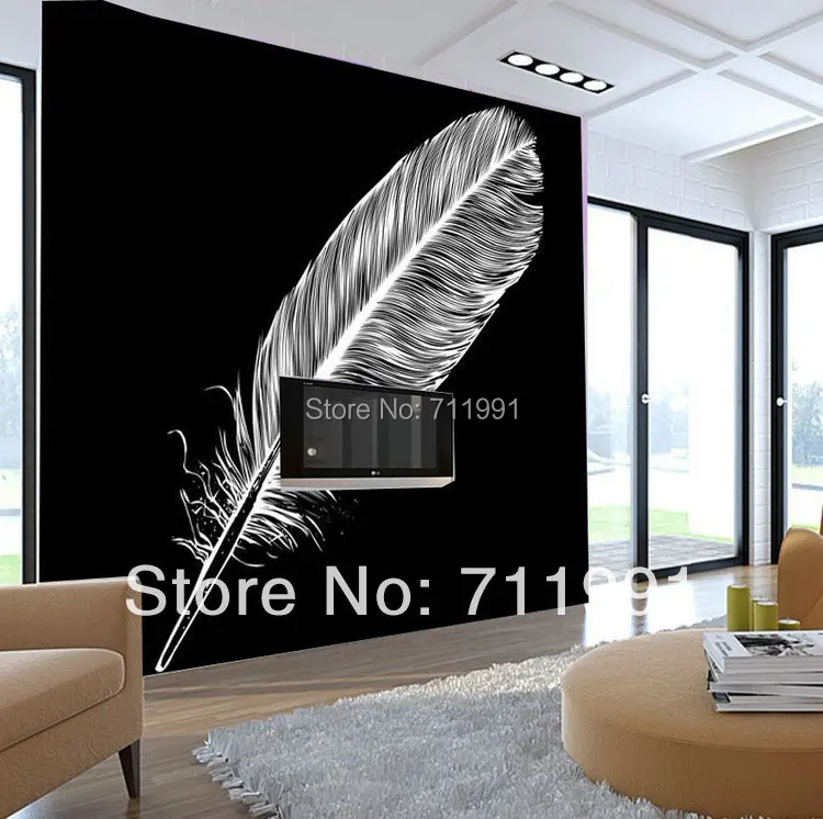 Free shipping custom mural wallpaper wallpaper living room sofa bedroom TV backdrop painted personalized fashion black feather
Free shipping custom mural wallpaper wallpaper living room sofa bedroom TV backdrop painted personalized fashion black feather