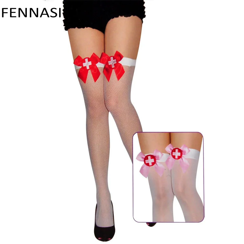 FENNASI Women White Sexy Stockings Halloween Costume Cosplay Thigh High Stockings Over Knee Female Erotic Thin Nylon Pantyhose
FENNASI Women White Sexy Stockings Halloween Costume Cosplay Thigh High Stockings Over Knee Female Erotic Thin Nylon Pantyhose