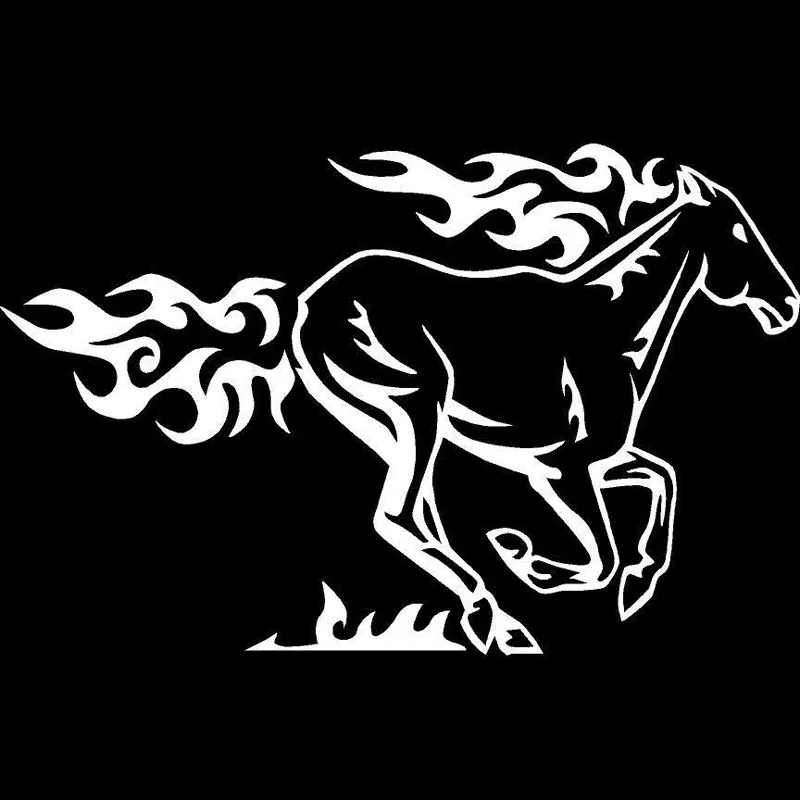 20cm*12.9cm Running Horse Flame Fashion Vinyl Decal Car Sticker Black/Silver Car Accessories S6-2786
20cm*12.9cm Running Horse Flame Fashion Vinyl Decal Car Sticker Black/Silver Car Accessories S6-2786