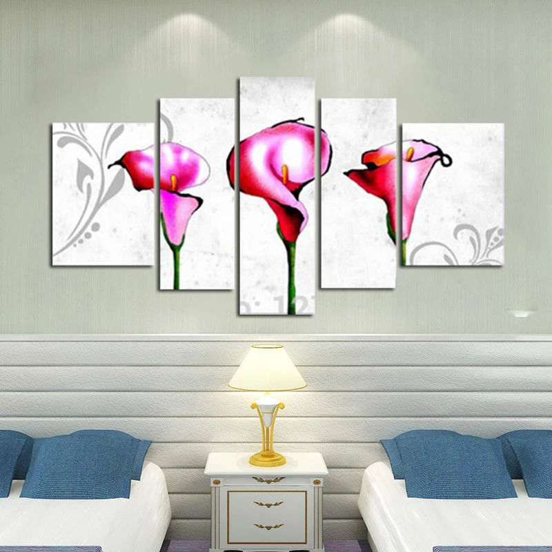 100% Hand Painted Modern Abstract Oil Paintings On Canvas Wall Art Decoration Pink Fresh Flowers Living Room Stretched On Wooden
100% Hand Painted Modern Abstract Oil Paintings On Canvas Wall Art Decoration Pink Fresh Flowers Living Room Stretched On Wooden