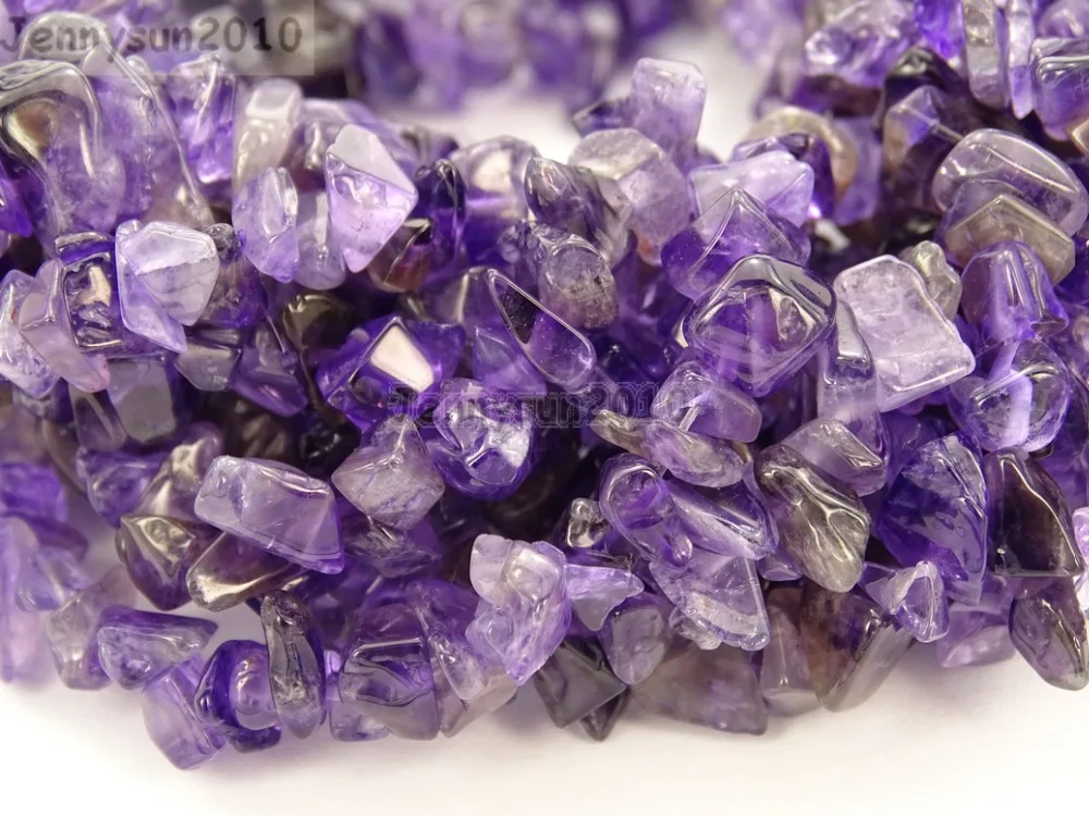 Natural Ame-thyst Gems stone 5-8mm Freeformed Chip Beads 35'' for Jewelry Making Crafts 5 Strands/Pack
Natural Ame-thyst Gems stone 5-8mm Freeformed Chip Beads 35'' for Jewelry Making Crafts 5 Strands/Pack