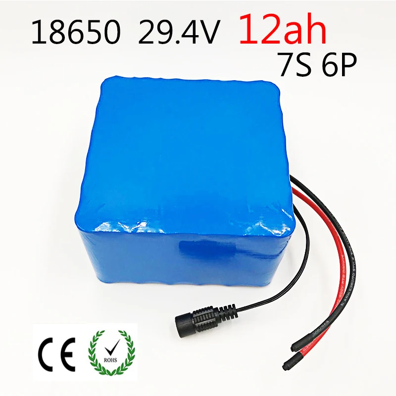 Laudation 24V 12ah 18650 battery pack with15A BMS 250W 29.4V 12000mAh 7S6P batteria pack for motor Electric Power free shipping
Laudation 24V 12ah 18650 battery pack with15A BMS 250W 29.4V 12000mAh 7S6P batteria pack for motor Electric Power free shipping