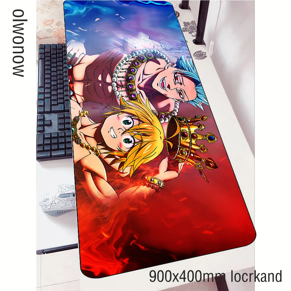 nanatsu no taizai mouse pad gamer gel 90x40cm notbook mouse mat gaming mousepad Personality pad mouse PC desk padmouse mats
nanatsu no taizai mouse pad gamer gel 90x40cm notbook mouse mat gaming mousepad Personality pad mouse PC desk padmouse mats