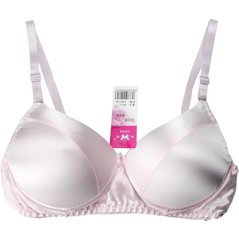 Ring-free 100% natural Silk Bra B Cup Thin Model Summer Breathable Comfortable Thin Underwear Silk Traceless Sleeping Bra
Ring-free 100% natural Silk Bra B Cup Thin Model Summer Breathable Comfortable Thin Underwear Silk Traceless Sleeping Bra