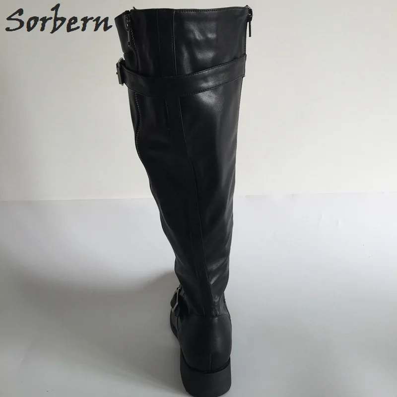 Sorbern Fashion Round Toe Low Hoof Heels Knee High Boots For Women Custom Warm Winter Shoes Women Size 33-46 Shoes Ladies 2018
Sorbern Fashion Round Toe Low Hoof Heels Knee High Boots For Women Custom Warm Winter Shoes Women Size 33-46 Shoes Ladies 2018