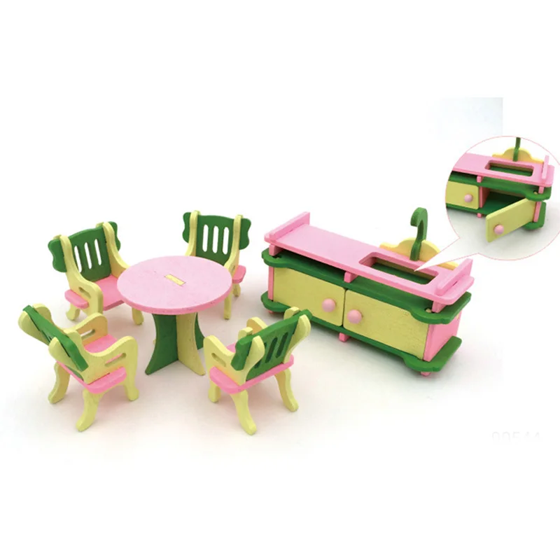 Baby Play House Kitchen Wooden House Kitchenware Furniture Miniature Accessories Children's Day Gift
Baby Play House Kitchen Wooden House Kitchenware Furniture Miniature Accessories Children's Day Gift