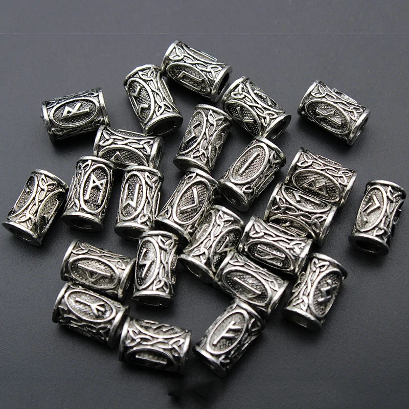24pcs/Set Viking Runes DIY Beard Tube Beads For Jewelry Making Hair Beard Beads fit Charm Bracelet Necklace DIY Spacer Beads
24pcs/Set Viking Runes DIY Beard Tube Beads For Jewelry Making Hair Beard Beads fit Charm Bracelet Necklace DIY Spacer Beads