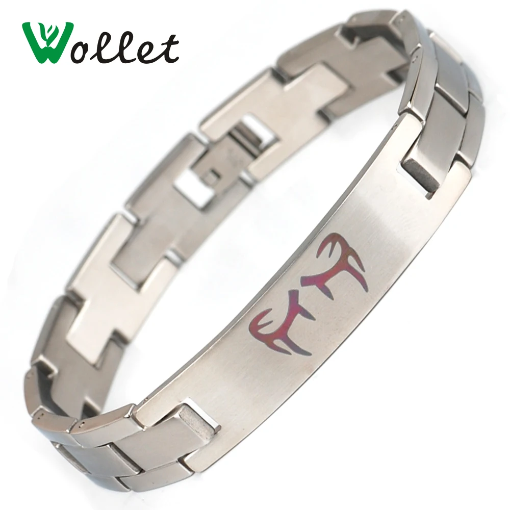 Wollet Jewelry Stainless Steel Bracelet For Men Silver Color Simple Design Bending Row And Pattern
Wollet Jewelry Stainless Steel Bracelet For Men Silver Color Simple Design Bending Row And Pattern