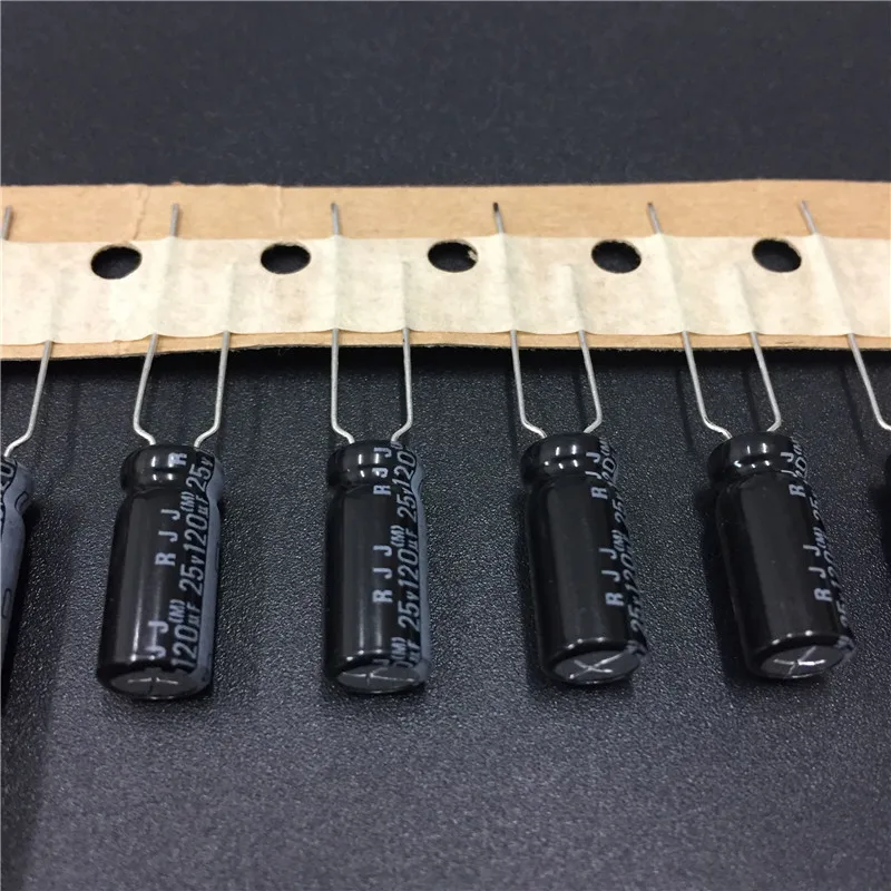 10Pcs/100Pcs 120uF 25V Japan ELNA RJJ Series 6.3x15mm Low Impedance High Reliability 25V120uF Audio Capacitor
10Pcs/100Pcs 120uF 25V Japan ELNA RJJ Series 6.3x15mm Low Impedance High Reliability 25V120uF Audio Capacitor