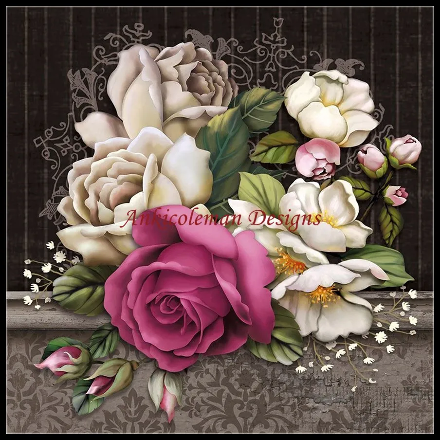 Needlework for embroidery DIY DMC High Quality - Counted Cross Stitch Kits 14 ct Oil painting - Colorful Roses
Needlework for embroidery DIY DMC High Quality - Counted Cross Stitch Kits 14 ct Oil painting - Colorful Roses