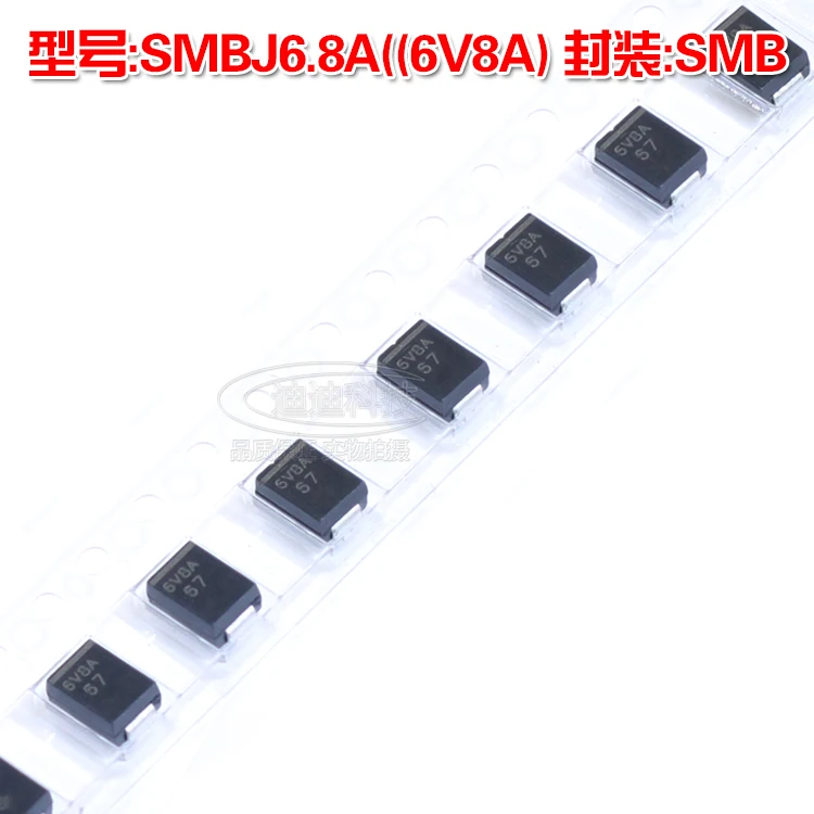Новинка SMBJ6.8A SMB Silkscreen 6V8A TVS диод подавления переходных сигналов 600 Вт 6 8 в SMD|smd|smd