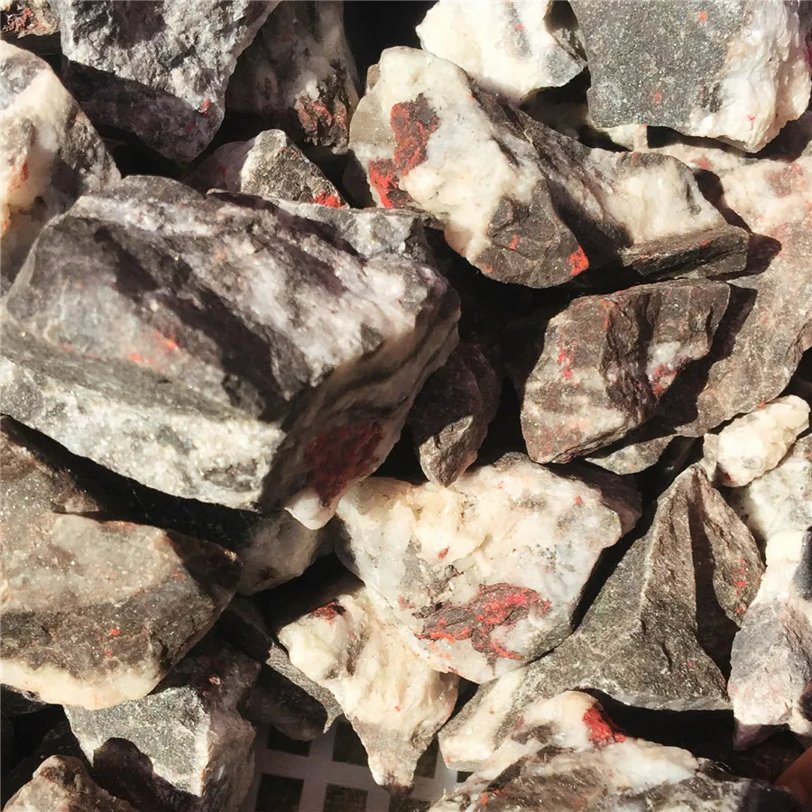 Rare Natural Plum blossom Cinnabar stone Raw Gemstone Quartz Crystal Rough Stone Healing Treatment for Handicraft home Decor
Rare Natural Plum blossom Cinnabar stone Raw Gemstone Quartz Crystal Rough Stone Healing Treatment for Handicraft home Decor