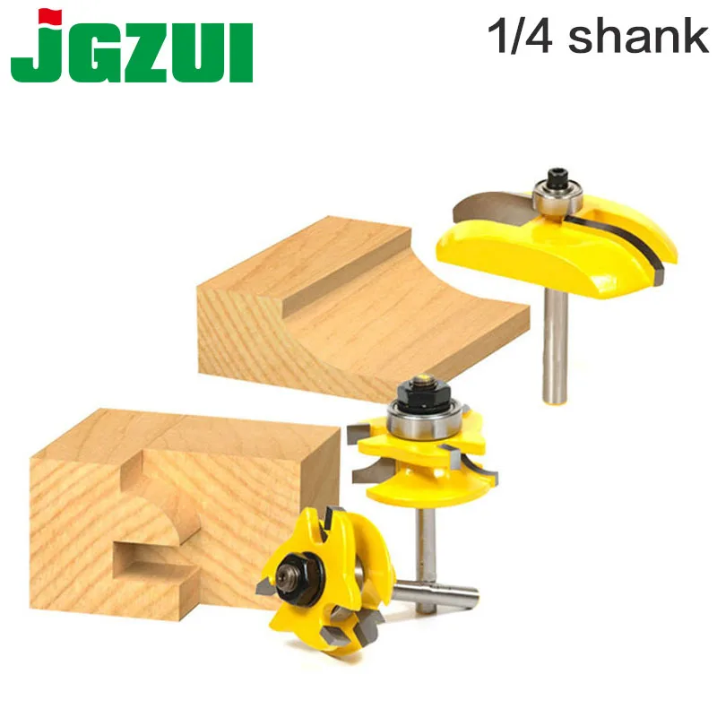 Набор сверл для фрезерного станка 1/4 " 3 шт.|cnc endmill|router bit setwood endmill |