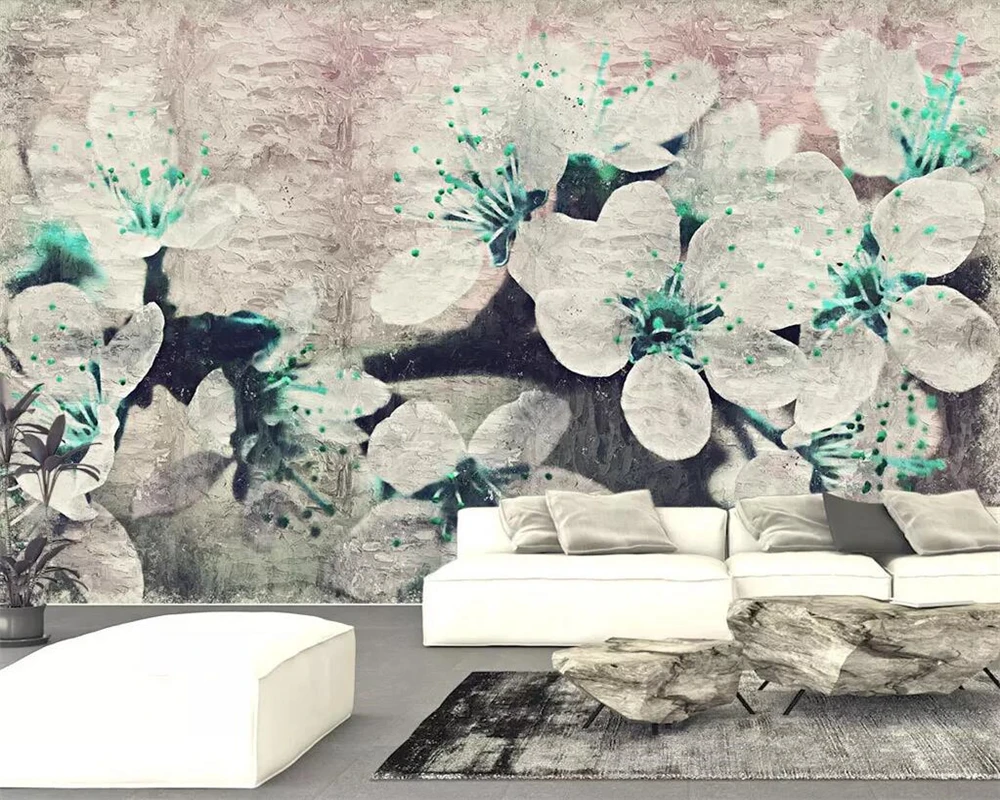 beibehang 3D photo custom mural wallpaper hand-painted vintage oil painting peach flower TV living room sofa background wall
beibehang 3D photo custom mural wallpaper hand-painted vintage oil painting peach flower TV living room sofa background wall