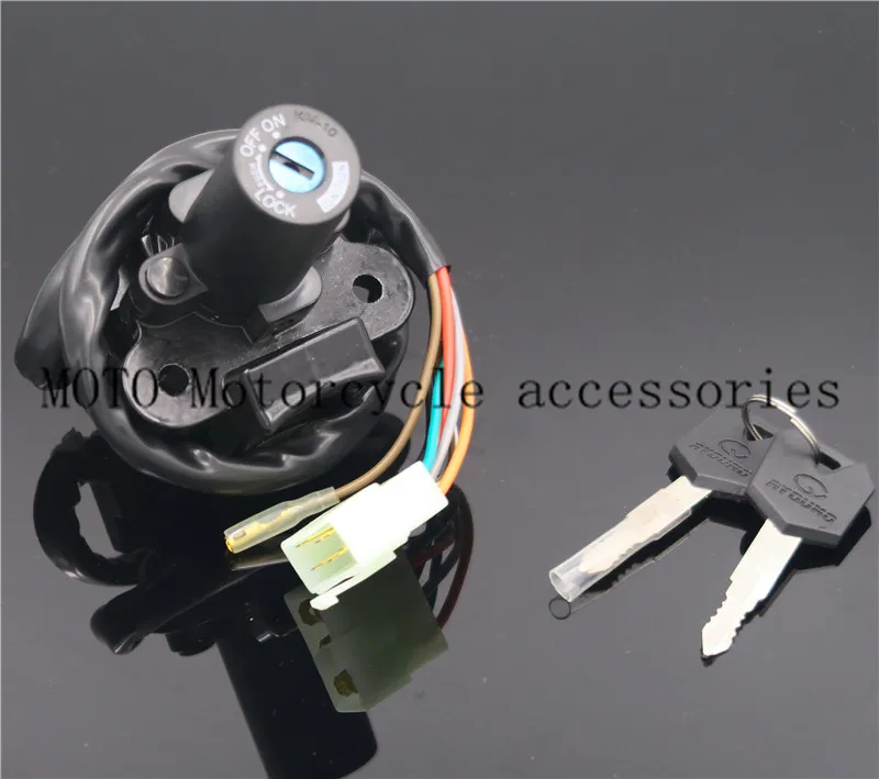 Замок зажигания мотоцикла для KAWASAKI ZX 7 ZX7R ZX750 ZX9R ZX900 9R ZX6R ZZR400 ZZR600|Замки и затворы| |