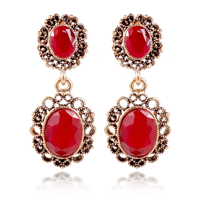 MIARA.L Fashion Decorative Pattern Court Tinting Fan Retro Eardrop Earrings Oval Earrings
MIARA.L Fashion Decorative Pattern Court Tinting Fan Retro Eardrop Earrings Oval Earrings