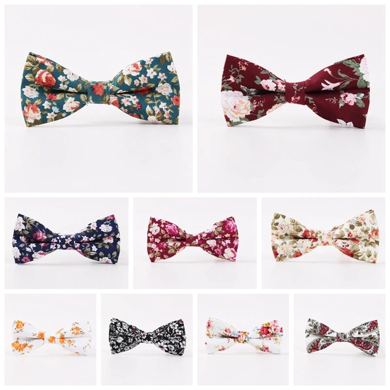 Flexible Bowtie Smooth Necktie Soft Cotton Flower Butterfly Decorative Pattern Paisley Flower Bow Tie
Flexible Bowtie Smooth Necktie Soft Cotton Flower Butterfly Decorative Pattern Paisley Flower Bow Tie