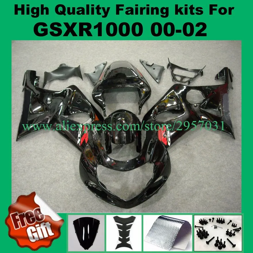 9gifts, Injection mold fairings for SUZUKI K1 K2 GSXR1000 00 01 02 GSX-R1000 2000 2001 2002 Fairing kit black GSXR 1000 #277C-2
9gifts, Injection mold fairings for SUZUKI K1 K2 GSXR1000 00 01 02 GSX-R1000 2000 2001 2002 Fairing kit black GSXR 1000 #277C-2