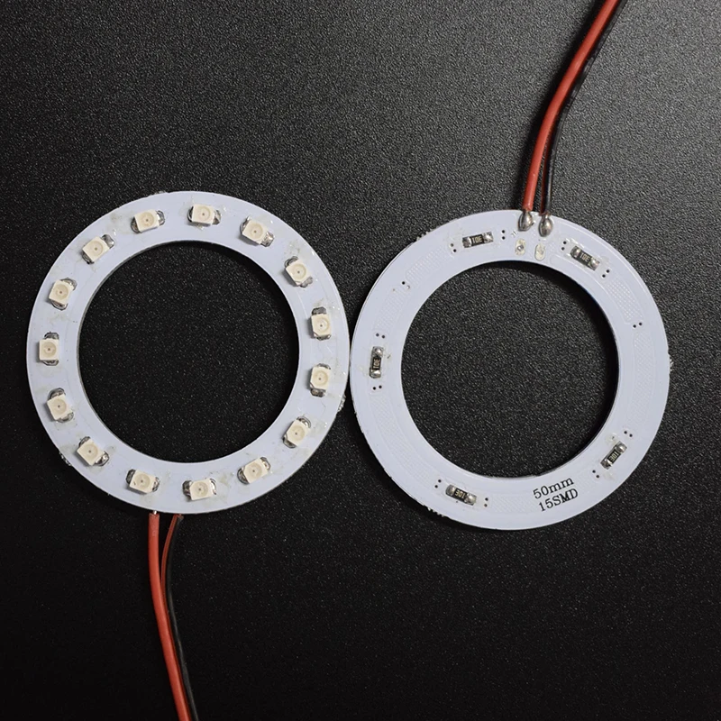 2PCS x Car Led Headlight 50mm 3528 15-SMD Angel Eyes Halo Ring Light , White/Blue/Yellow/Green/Red
2PCS x Car Led Headlight 50mm 3528 15-SMD Angel Eyes Halo Ring Light , White/Blue/Yellow/Green/Red