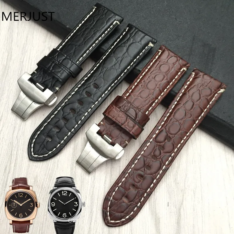 24mm Handmade Stitched Genuine Calf Leather Watch Strap Band For deployment buckle Watchband Strap for PAM Send too
24mm Handmade Stitched Genuine Calf Leather Watch Strap Band For deployment buckle Watchband Strap for PAM Send too