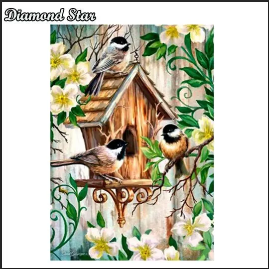 Полноразмерная Алмазная 5D картина «сделай сам», вышивка крестиком «милая Птица», мозаика, украшение для дома
Полноразмерная Алмазная 5D картина «сделай сам», вышивка крестиком «милая Птица», мозаика, украшение для дома