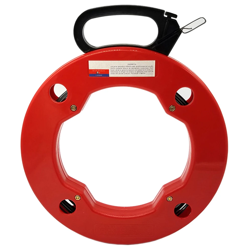 Pipe Wrie Cable Puller Expert 30m Spring-Steel Fish Tape,with High Impact Case great for Long Run and Heavy Duty Wire Puller
Pipe Wrie Cable Puller Expert 30m Spring-Steel Fish Tape,with High Impact Case great for Long Run and Heavy Duty Wire Puller