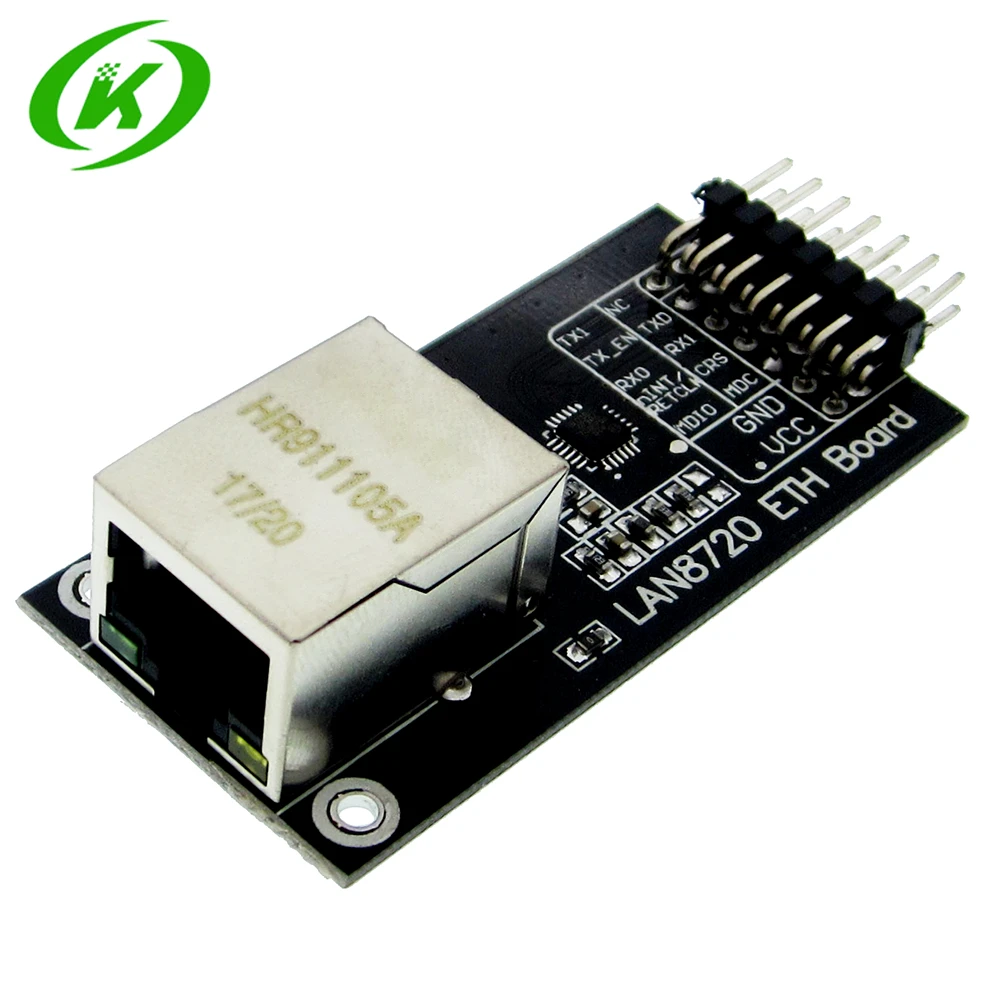 LAN8720 Module Physical Layer Transceiver PHY Module Embedded Web Server RMII Interface MDIX Regulator I/O Voltage Module
LAN8720 Module Physical Layer Transceiver PHY Module Embedded Web Server RMII Interface MDIX Regulator I/O Voltage Module