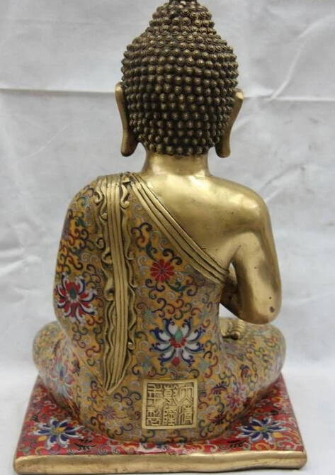 song voge gem S1400 Tibet Copper Bronze Cloisonne Gild Shakyamuni Dipamkara Sakyamuni Buddha Statue
song voge gem S1400 Tibet Copper Bronze Cloisonne Gild Shakyamuni Dipamkara Sakyamuni Buddha Statue